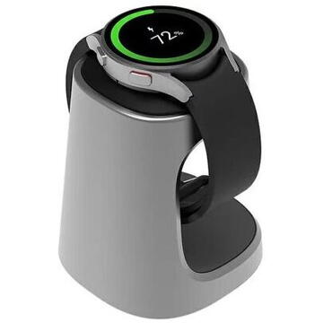 Samsung Wireless Charger Cradle for Galaxy Watch Silver