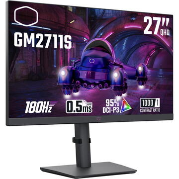 Monitor LED Cooler Master CMI-GM2711S-EK 27" 2560x1440 pixeli Negru