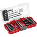 Einhell Set 18 biti biti 25 mm, biti de 50 mm, suport pentru biti de 60 mm, chei tubulare,burghie metal, cutie de depozitare