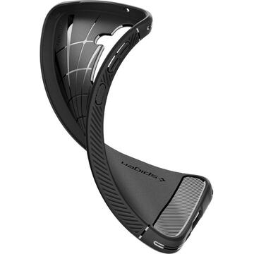 Husa Husa pentru Samsung Galaxy A55 5G, Spigen, Rugged Armor, Neagra ACS07500