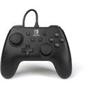 PowerA 1511370-02, Cu fir, USB, Negru