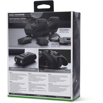 PowerA 1519564-01, Xbox One, Xbox Series X, Xbox Series S, Negru