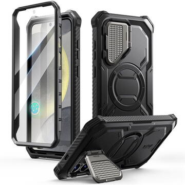 Husa SUPCASE IBLSN ARMORBOX MAG MAGSAFE GALAXY S25+ PLUS BLACK