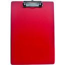 Optima Clipboard simplu A4, plastifiat PP, Optima - rosu