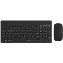 Omega Kit tastatura+mouse wireless Negru