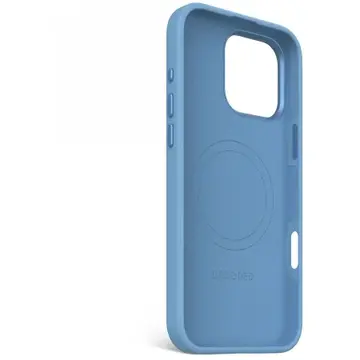 Husa Decoded AntiMicrobial Silicone, iPhone 16 Pro Max, Albastru