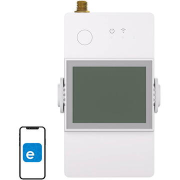Releu inteligent Sonoff 47007, 2.4 GHz, Alb