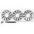 Placa video XFX 97SWFB3W9, AMD Radeon RX 9070 Swift Triple Fan OC White 16 GB, GDDR6, 256 biti