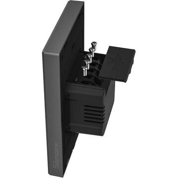Intrerupator inteligent Sonoff 49500, Wireless, Negru