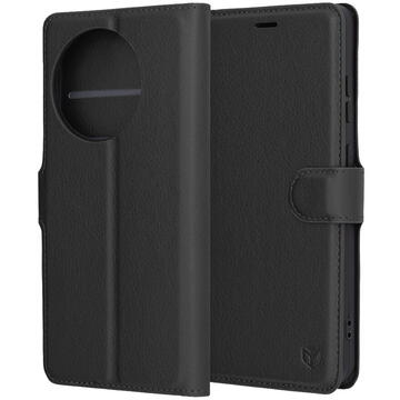 Husa Husa pentru OnePlus 13R - Techsuit Leather Folio - Black