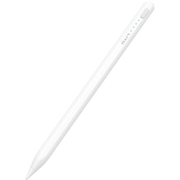 Stylus pen pentru iPad, Palm Rejection, 90mAh -  Lito (K1) - White