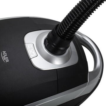Aspirator cu sac Adler controlat digital 3,5 l 3200 W Led Negru