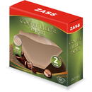 ZASS Filtre hartie universale pentru cafetiera Set 100 buc. din Hartie Biodegradabila, Zass ZCFP 02, marimea 2