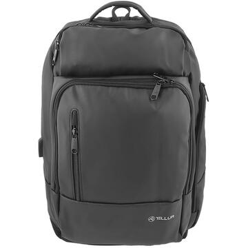 Rucsac laptop Tellur Business XL, cu port USB, 17.3", negru