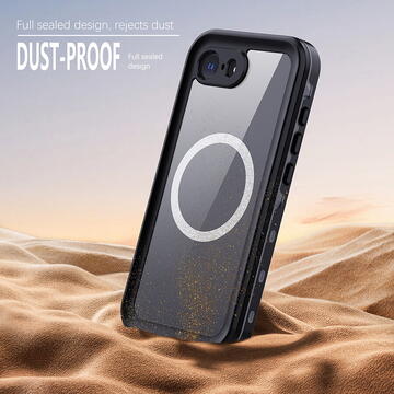 Husa Husa pentru iPhone 16e - ShellBox Waterproof IP68 Case - Black