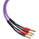 Kabel Melodika Banan x2 - Banan x2 4m fioletowy