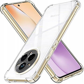 Husa Husa pentru Realme 14 Pro - Techsuit Shockproof Clear Silicone - Clear