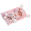 Doll baby Nica 38 cm on blanket