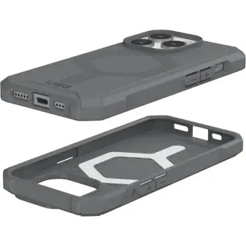Husa UAG Husa Essential Armor Magsafe iPhone 15 Pro Silver