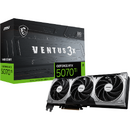 MSI GeForce RTX 5070 Ti 16G VENTUS 3X, GDDR7, 256-bit, Negru/Gri, 256-bit, GDDR7, Negru/Gri