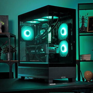 Sistem desktop brand Actina PC AMD Ryzen™ 7 7800X3D 32 GB DDR5-SDRAM 1 TB SSD NVIDIA GeForce RTX 5070 Ti Midi Tower Negru