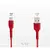 SBS TECABLEMICROC15R USB-A - USB-C Cable 1.5m - Red