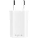 LogiLink PA0093B, 5 W, 1 A, 5 V, Alb