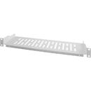 LogiLink RAFT FIX LOGILINK 1U pentru rack 19", adancime 152mm, sarcina maxima 5Kg, vopsea antistatic, otel 1.5mm, grey, "SF1C25G"