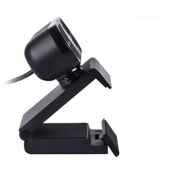 Camera web A4Tech Full HD 1920 x 1080, USB 2.0, microfon, autofocus, 75grade vizibilitate, Negru