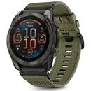 Techsuit Curea pentru Garmin Fenix 5/5 Plus 6/6 Pro/7/Forerunner 935/945/Approach S60 - Techsuit Watchband QuickFit 22mm (W070) - Camo Green