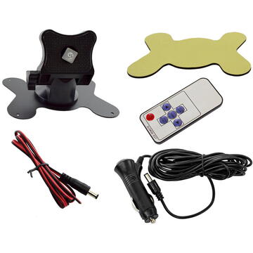 NVOX Monitor auto LCD de 7 inch, 12/24v, cu cameră cu vedere nocturnă