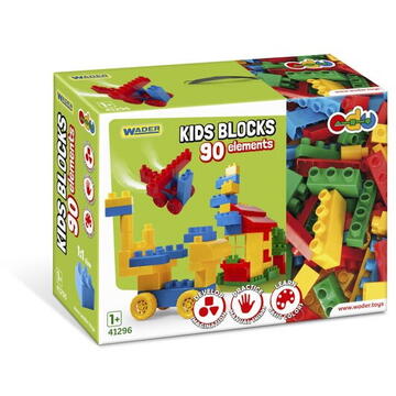Wader Blocuri pentru copii cu 90 de piese