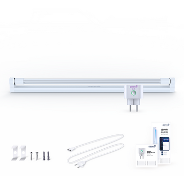 Lampi-UV PERENIO Smart Power Plug and PELUV01 UV lamp.