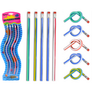 LEAN Creion flexibil cu radieră, moale, pliabil, 5 bucăți, 30 cm