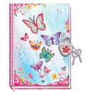 Jurnal cu lacăt - fluturi 2 pecoware