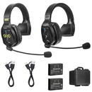 Solutie intercom completa WiTalk WT2S2xbat 2 pers Full-Duplex 1.9GHz single-ear