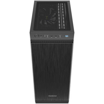 Carcasa Gamdias Mid Tower Fara sursa  Mars E3 Negru