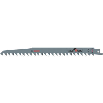 Bosch sabre saw blade S 1542 K Top for Wood, 25 pieces (length 240 mm)