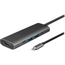 Chieftec Chieftec DSC-502, docking station titanium, USB-C 3.2 Gen1
