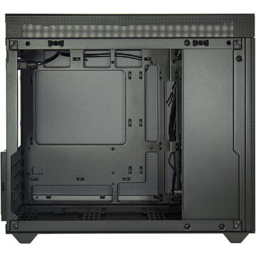 Carcasa Inter-Tech Micro Tower Fara sursa IM-2 Expander Negru