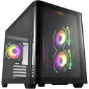 Mid Tower FSP S380-BA Negru