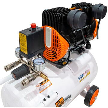 Compresor aer RURIS Silent Power 2400 OilFree , 24L , 2cp , 8bar