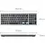 Tastatura UGREEN Tastatură cu membrană wireless  KU005 Bluetooth / 2.4 GHz - neagră