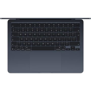 Notebook MacBook Air 13 with Liquid Retina (2025), Apple M4 Deca Core, 13.6 inch, RAM 16GB, SSD 512GB, Apple M4 10-core Graphics, RO KB, macOS Sequoia, Midnight