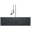 580-BBSX, USB-C, Cu fir, Layout US, Negru