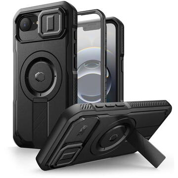 Husa Tech-Protect KEVLAR MAGSAFE IPHONE 16E BLACK