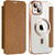 Husa Husa pentru iPhone 14 Plus - Techsuit SmartMag Book Case - Brown