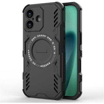 Husa Husa pentru iPhone 17 - Techsuit ArmorMag Case - Black