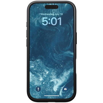 Husa Nomad Modern Leather Case, black,  iPhone 16 Pro | Horween