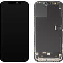 Display cu Touchscreen MP compatibil cu Apple iPhone 12 Pro Max, cu Rama, Versiune Soft OLED IC Movable FHD, Negru